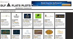 Desktop Screenshot of dlf-flats.com